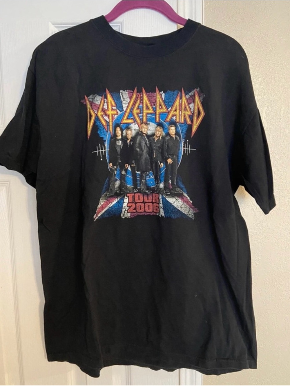Vintage Def Leppard Tour 2006 Concert Tee